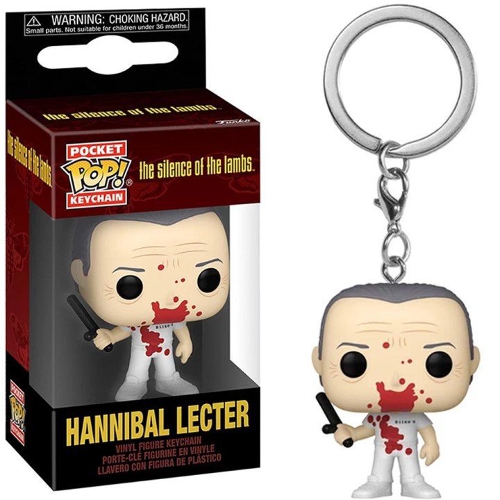 Pocket Pop Hannibal Lecter The Silence of the Lambs KeyChain