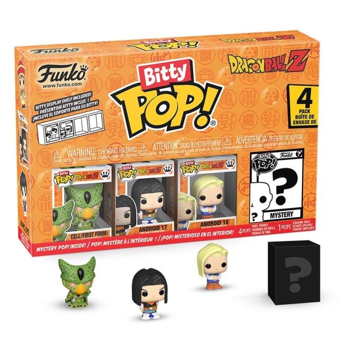 Bitty Pop 4 Pack Dragon Ball Z
