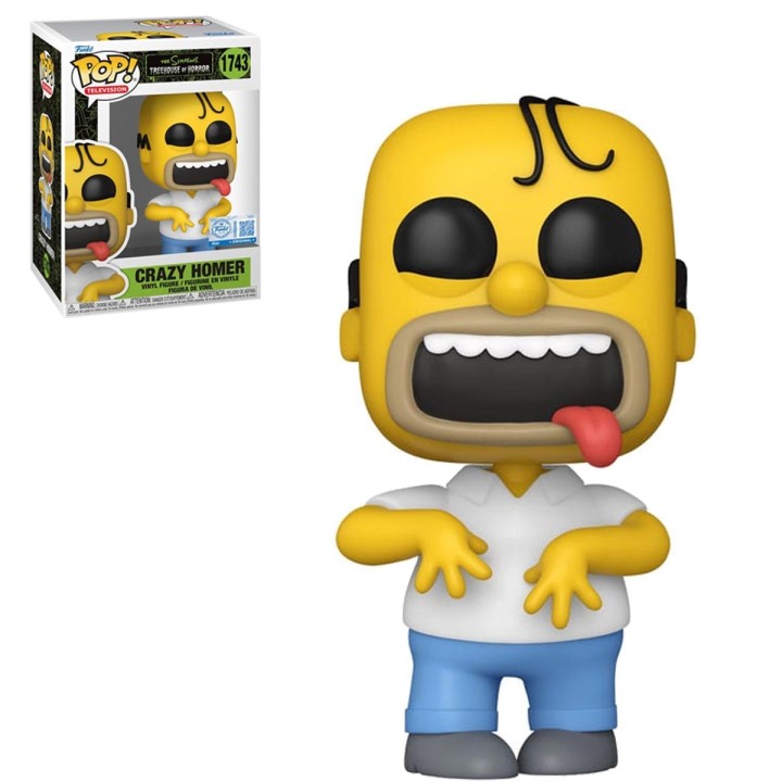 Funko Pop Crazy Homer 1743 The Simpsons Treehouse of Horror (Exclusive)