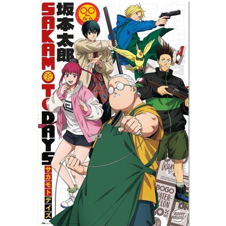 Sakamoto Days Póster 29 (60x91,5 cm)