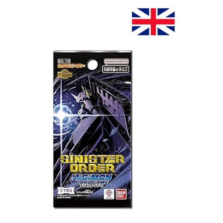 Booster Box Sinister Order EX10 Digimon Card Game
