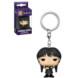 Pocket Pop Wednesday Addams Keychain