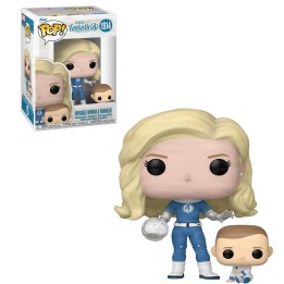 Funko Pop Invisible Woman and Franklin 1514 Fantastic 4 First Steps