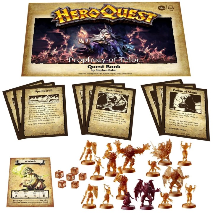 HeroQuest Prophecy of Telor Quest Pack (English)