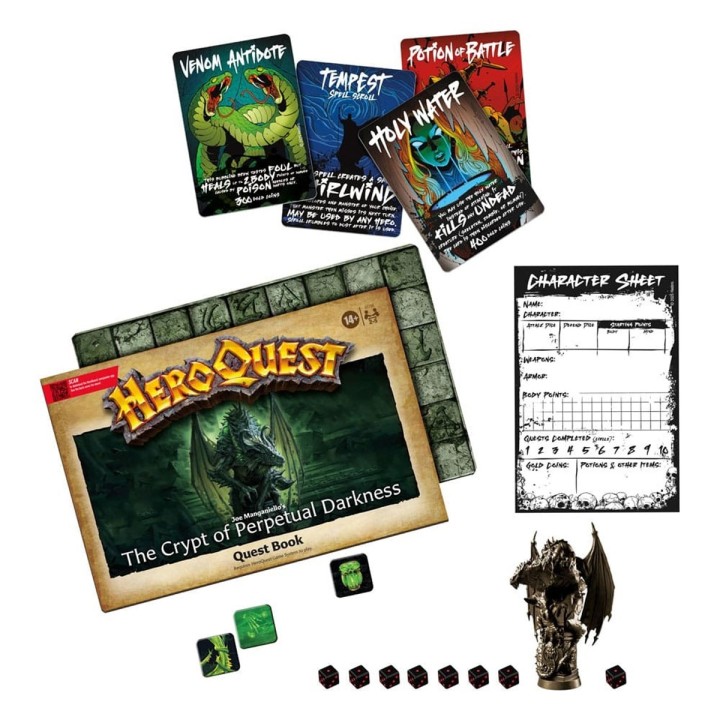 The Crypt of Perpetual Darkness Ques Pack Joe Manganiello HeroQuest (English)