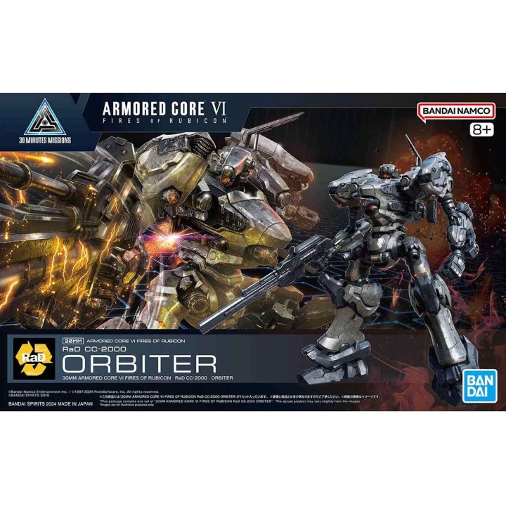 30MM Armored Core VI Fires of Rubicon Rad CC 2000 Orbiter