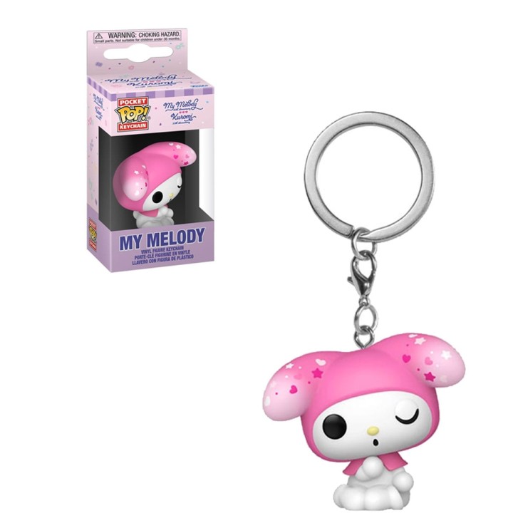 Pocket Pop Keychain My Melody 50th Aniversary Sanrio