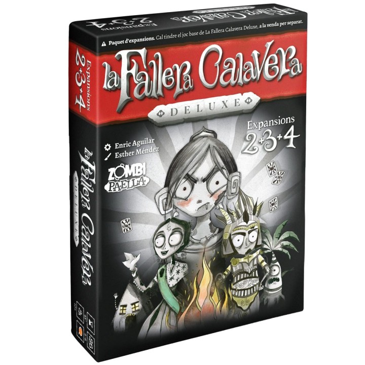 Fallera Calavera Deluxe Expansions 2 + 3 + 4 (Valenciano)
