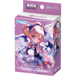 Start Deck Purple Yuzuki Choco Hololive Official Card Game (English)