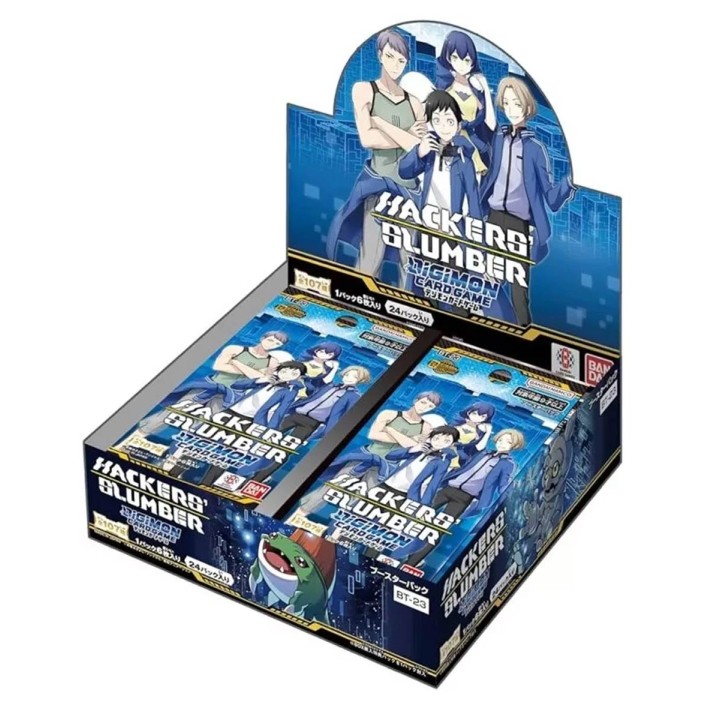 Booster Box Hackers Slumber BT23 Digimon Card Game