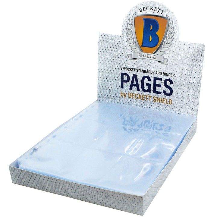 Hojas de 9 Bolsillos Beckett Shield by Dragon Shield (9-Pocket)