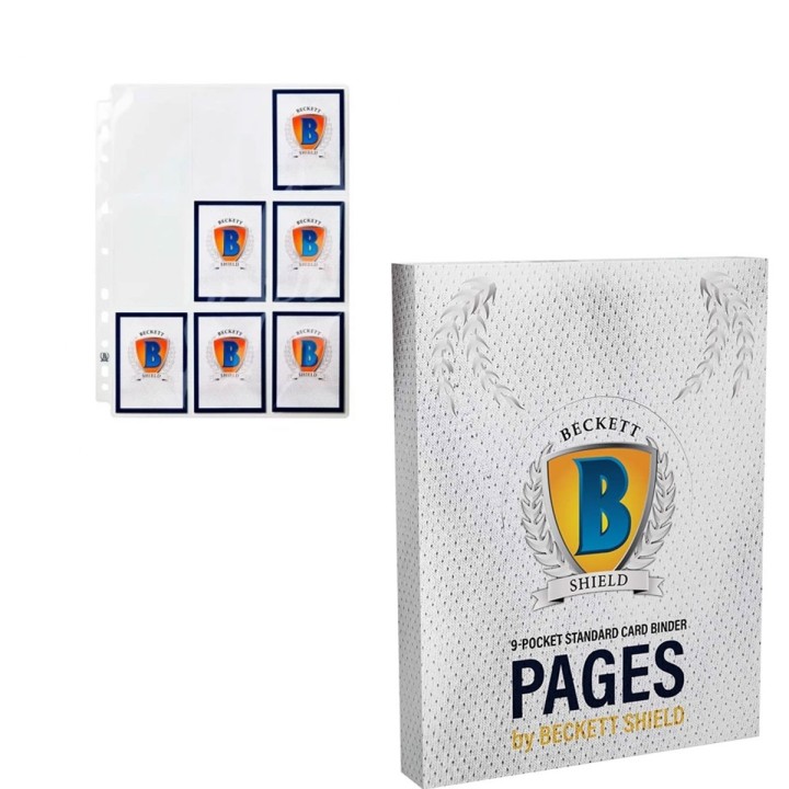 Hojas de 9 Bolsillos Beckett Shield by Dragon Shield (9-Pocket)
