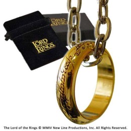 Anillo Único (Bañado en Oro) El Señor de los Anillos