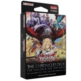 El Deck de las Crónicas El Caído y la Virtuosa Edición All Foil Yu Gi Oh! (Castellano)