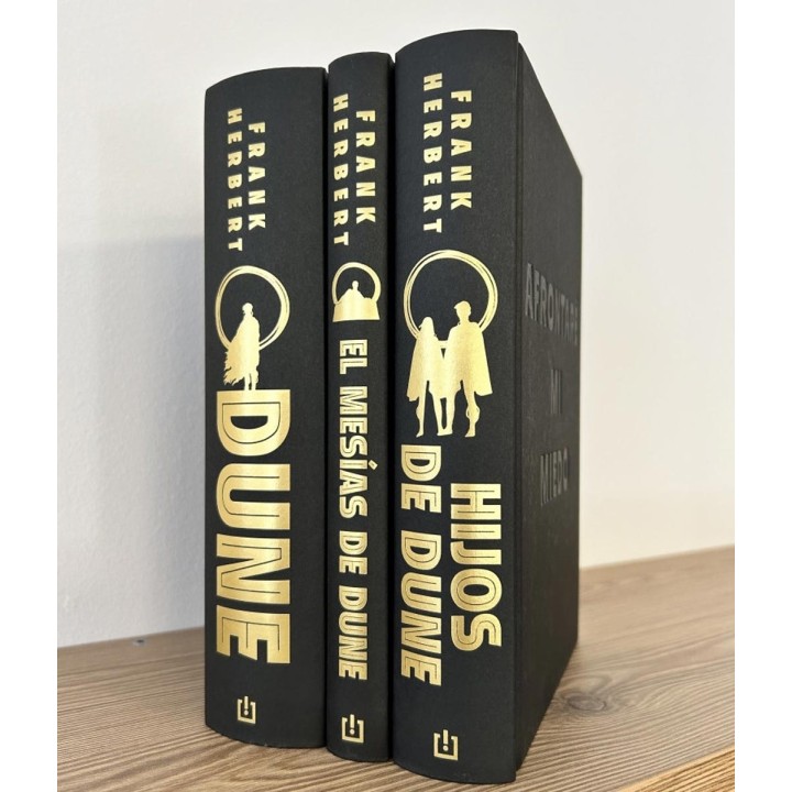 Estuche Trilogía Dune Edición de lujo.