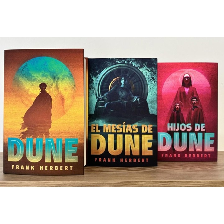 Estuche Trilogía Dune Edición de lujo.