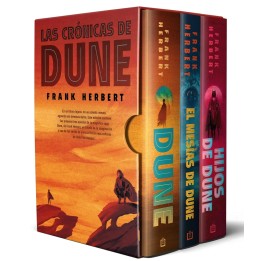 Estuche Trilogía Dune Edición de lujo.