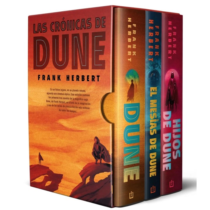 Estuche Trilogía Dune Edición de lujo.