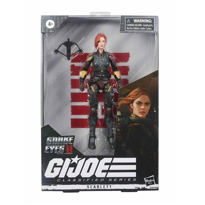 Scarlett Gi Joe Classified Series Snake Eyes