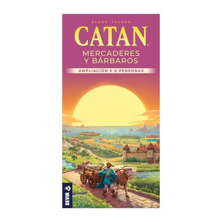 Catan Mercaderes y Barbaros Expansion 5-6 Jugadores (Castellano)