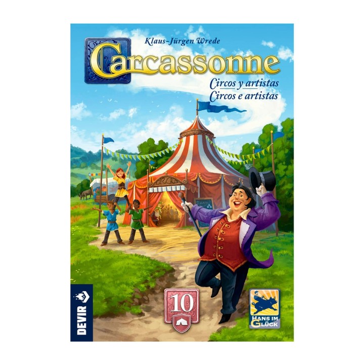 Carcassonne Exp 10 Circos y Artistas