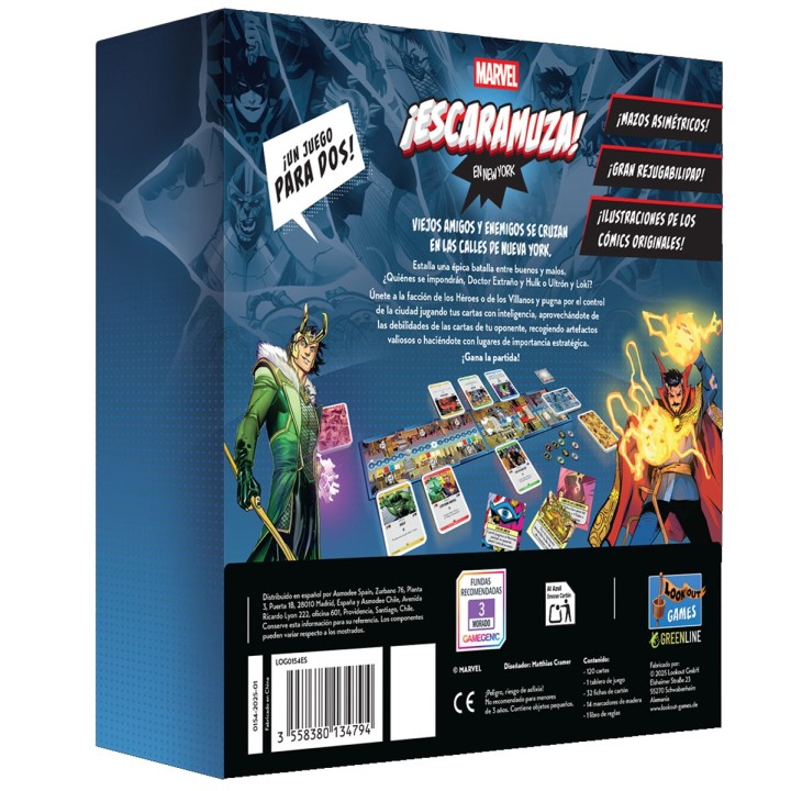 Escaramuza en New York Marvel (Castellano)