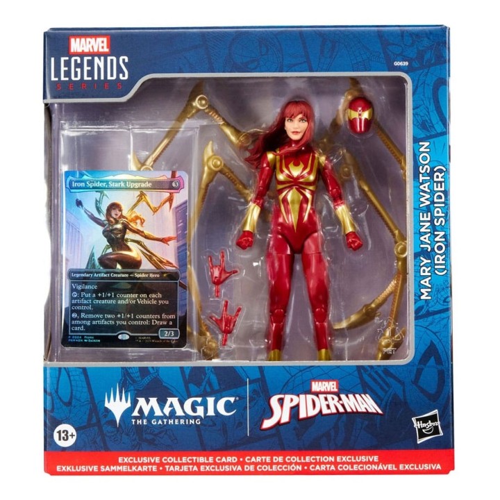 Mary Jane Watson Iron Spider Magic The Gathering X Spider Man Marvel Legends Series