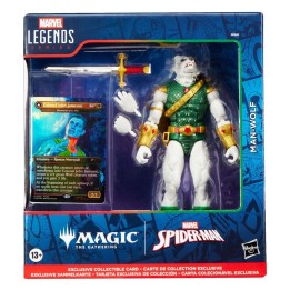 Man Wolf Magic The Gathering X Spider Man Marvel Legends Series