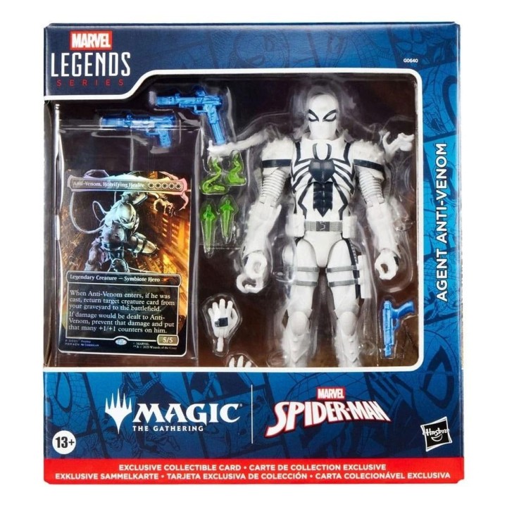 Agent Anti Venom Magic The Gathering X Spider Man Marvel Legends Series
