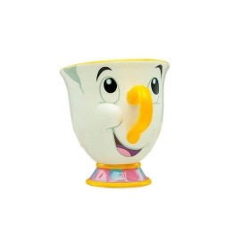Taza Chip 3D La Bella Y la Bestia