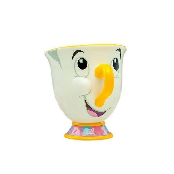 Taza Chip 3D La Bella Y la Bestia