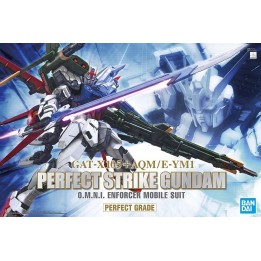 Perfect Grade Gat X 105 AQM E YM1 Perfect Strike Gundam OMNI Enforcer Mobile Suit 1/60