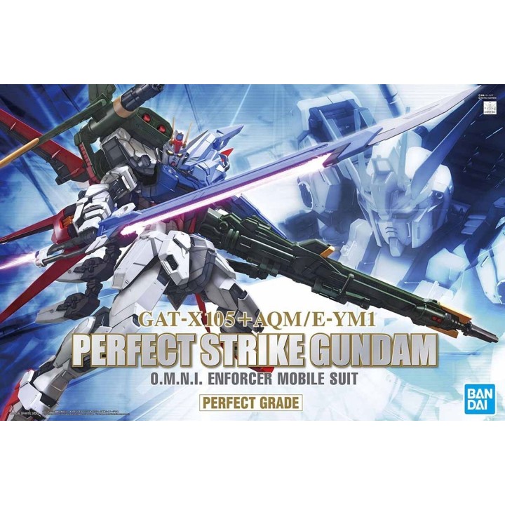 Perfect Grade Gat X 105 AQM E YM1 Perfect Strike Gundam OMNI Enforcer Mobile Suit 1/60