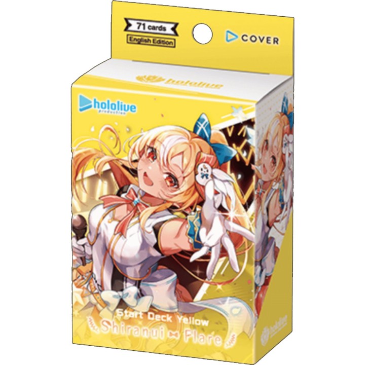 Start Deck Yellow Shiranui Flare Hololive Official Card Game (English)