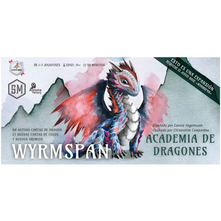 Wyrmspan Academia de Dragones (Castellano)