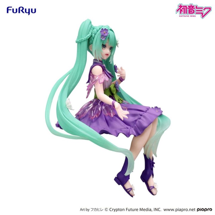 Hatsune Miku Flower Fairy Cosmos Purple Color Noodle Stopper