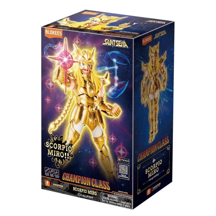 Scorpio Miro Saint Seiya Champion Class Blokees