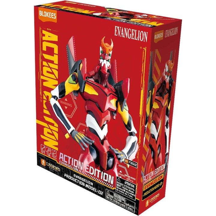Production Model 02 Evangelion Action Edition Blokees