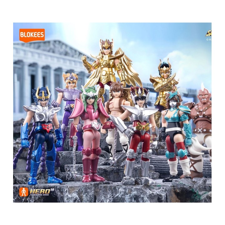 Caja sellada Saint Seiya Galaxy Version 01 Legacy of Sagitarius Blokees