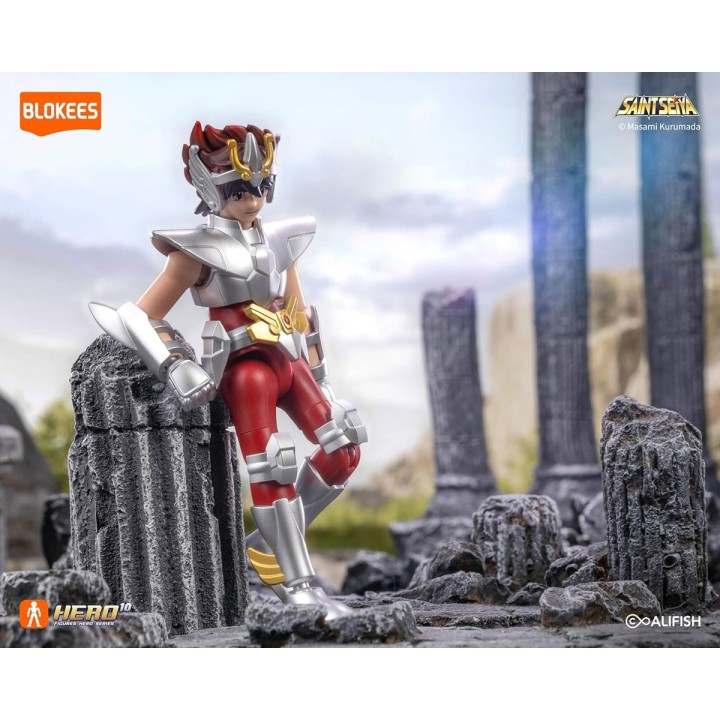 Caja sellada Saint Seiya Galaxy Version 01 Legacy of Sagitarius Blokees