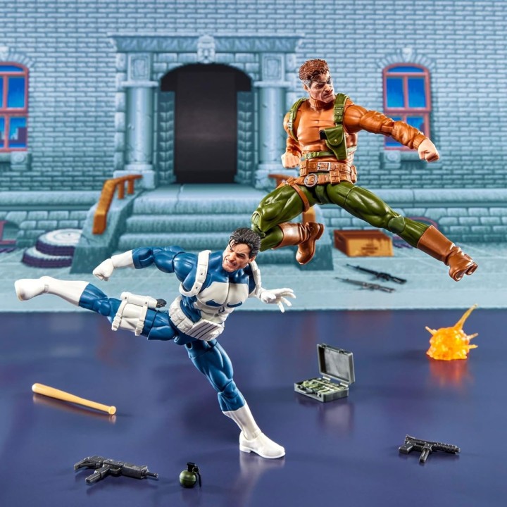 Punisher & Nick Fury Pack 2 Figuras Gamerverse Marvel Legends