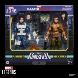 Punisher & Nick Fury Pack 2 Figuras Gamerverse Marvel Legends