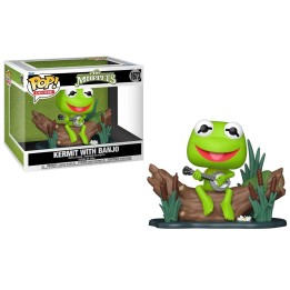 Funko Pop Kermit With Banjo 1673 The Muppets