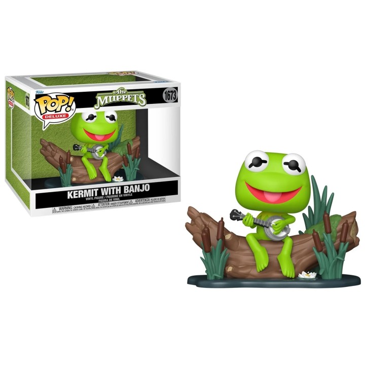 Funko Pop Kermit With Banjo 1673 The Muppets