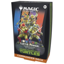 Turtle Power Commander Deck Teenage Mutant Ninja Turtles Magic The Gathering (English) MTG TMNT