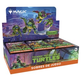 Caja de Sobres Teenage Mutant Ninja Turtles Magic The Gathering (Castellano) MTG TMNT