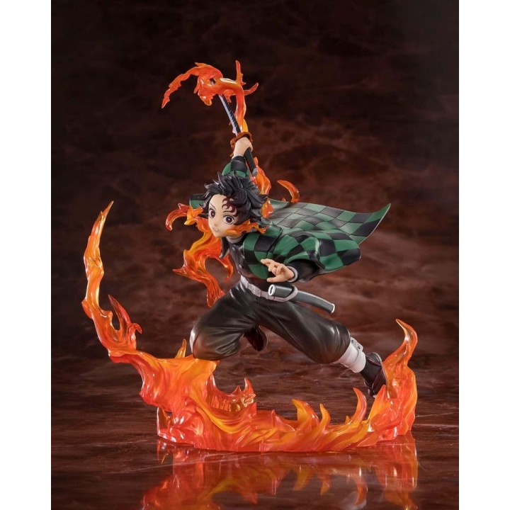 Kamado Tanjiro Kyojuro Rengoku's Sword Guard Ver Demon Slayer Kimetsu no Yaiba Figuarts Zero