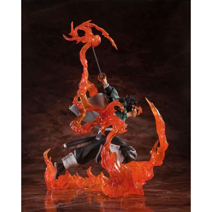 Kamado Tanjiro Kyojuro Rengoku's Sword Guard Ver Demon Slayer Kimetsu no Yaiba Figuarts Zero