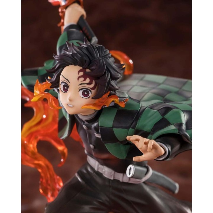 Kamado Tanjiro Kyojuro Rengoku's Sword Guard Ver Demon Slayer Kimetsu no Yaiba Figuarts Zero