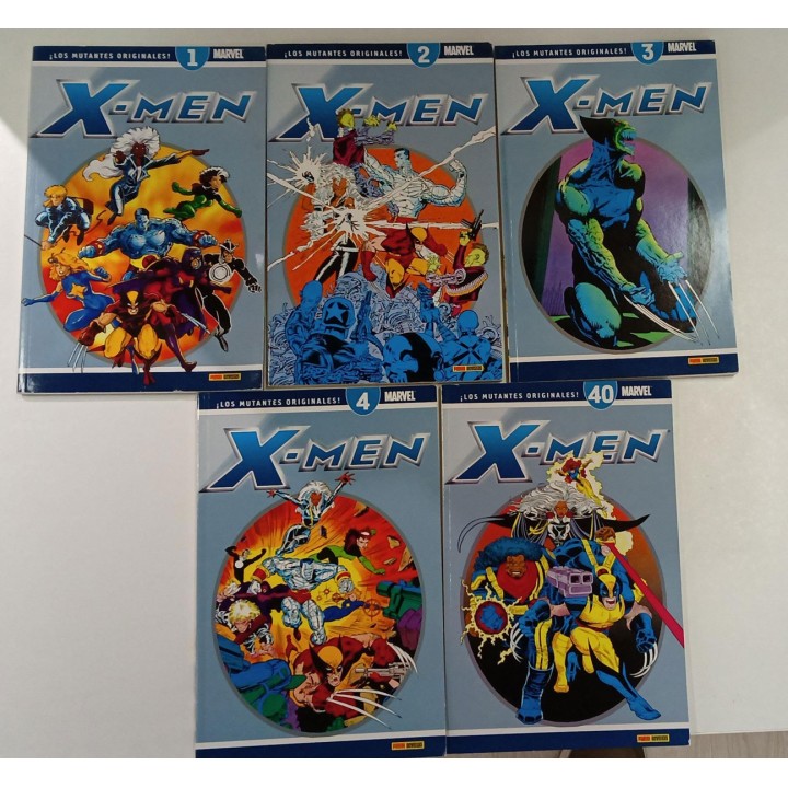 Pack Xmen 1, 2, 3, 4 y 40 (Segunda Mano)